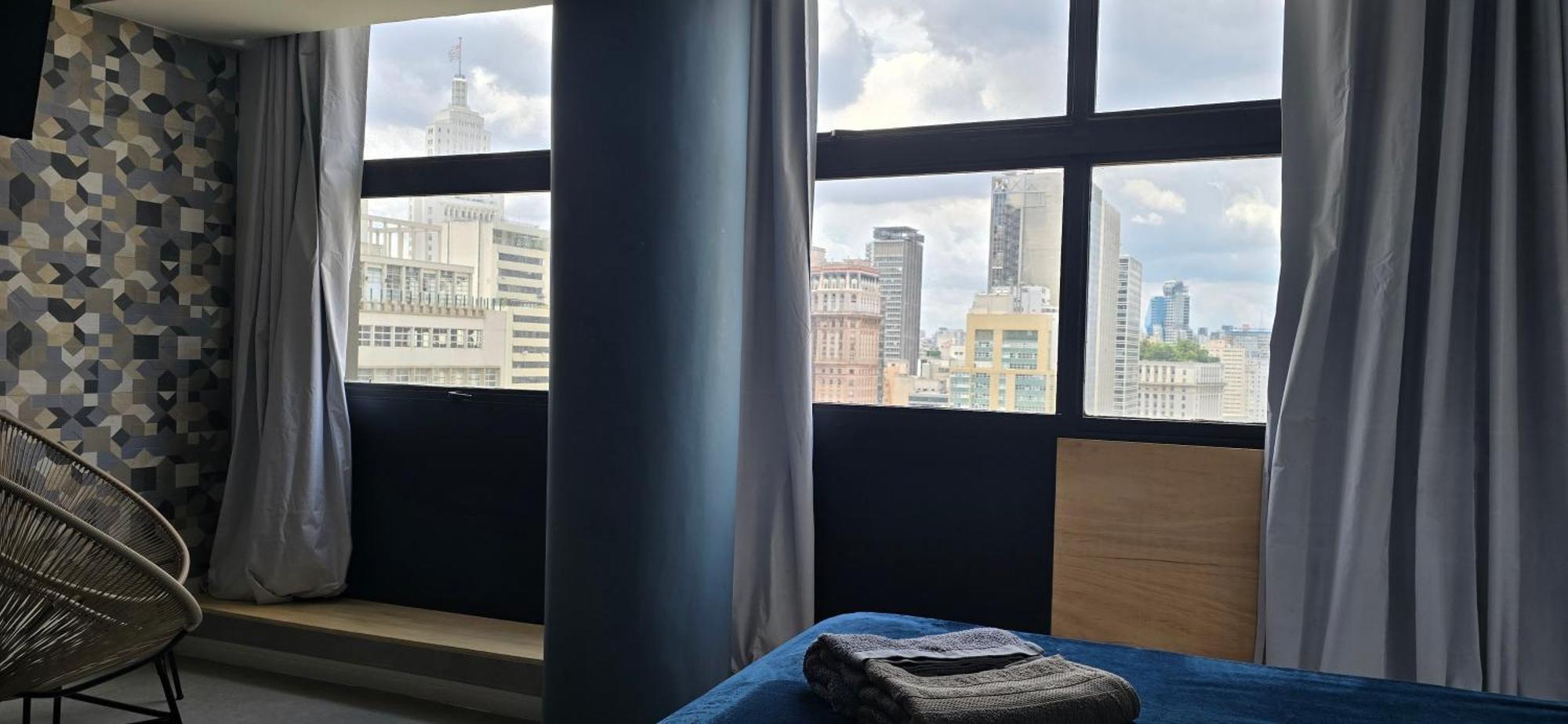 2701 - Studio Urbano Com Vista Do Vale São Paulo Exteriör bild
